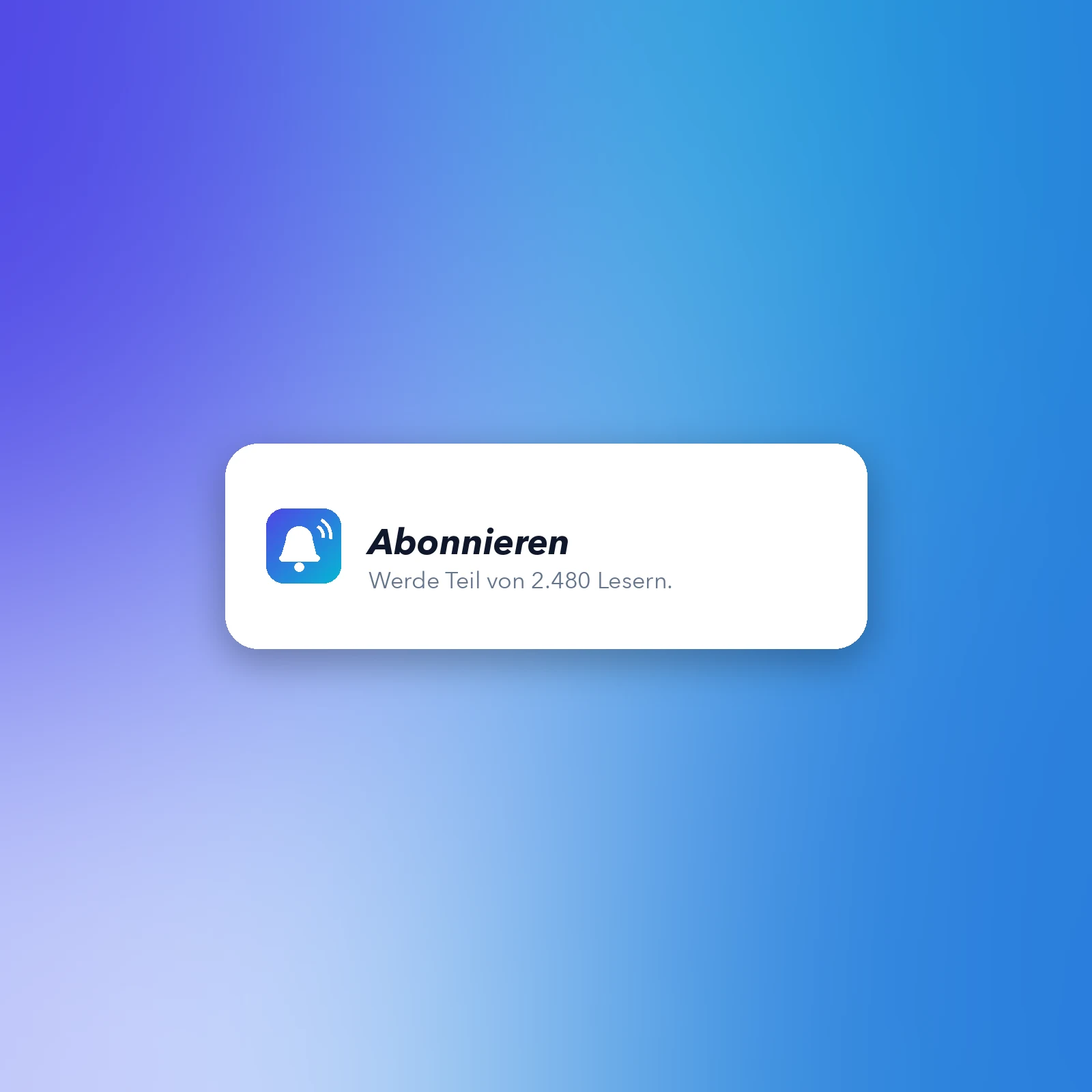 Screenshot der App mit einbettbarer Aktions-Schaltfläche für Benutzer zur Anmeldung.